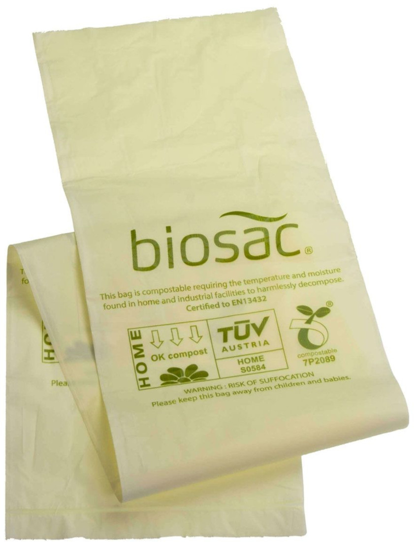 Biosac Compostable Bin Liner 25 Ltr Roll of 25