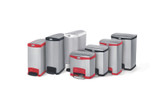 Rubbermaid Slim Metal Step Bins 