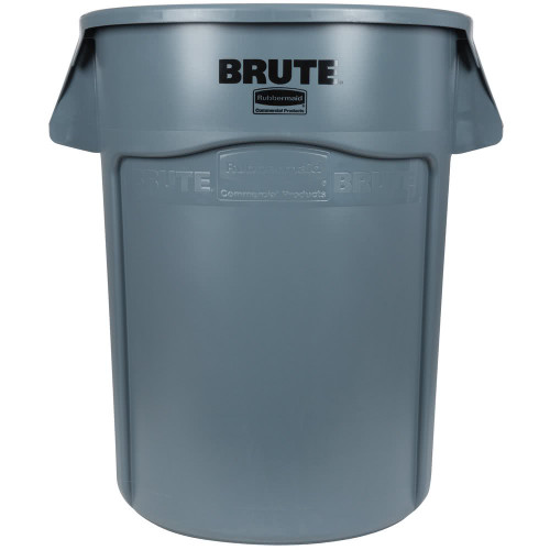 Rubbermaid Brute Container With Venting Channels 166.5 L - Grey