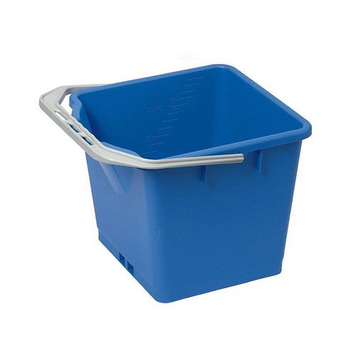 Rubbermaid Sani Bucket - 18 Ltr - Blue