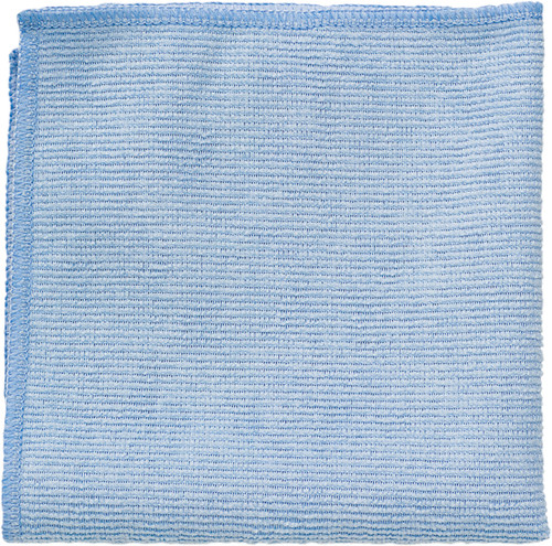 Rubbermaid Light Commercial Microfibre Cloth - 30 x 30cm - Blue - 1820579