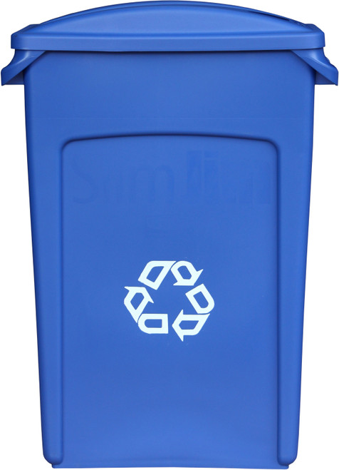 BNSC87P - Soho Recycling Bin - 87 Ltr - Paper Recycling - Embossed Recycling Logo