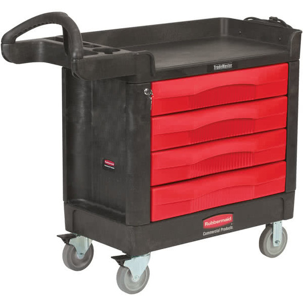Rubbermaid Trademaster - 4 Drawer Cart Rubbermaid Trademaster - 4 Drawer Cart