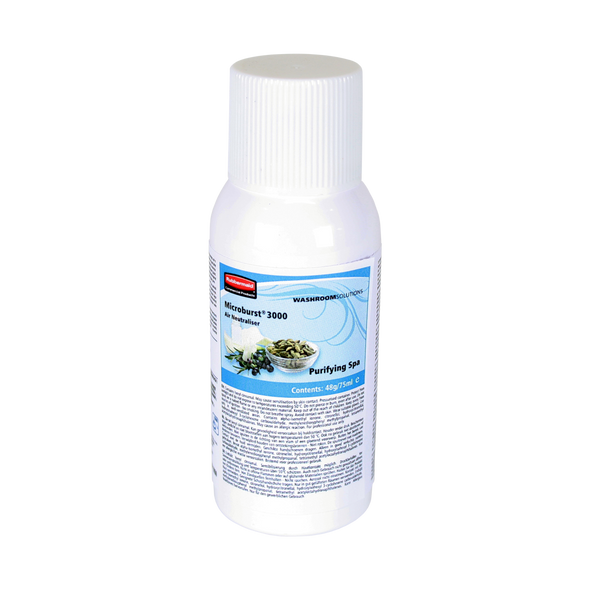 Rubbermaid Microburst 3000 Refill - 75ml - Purifying Spa - 1910726 Rubbermaid Microburst 3000 Refill - 75ml - Purifying Spa - 1910726