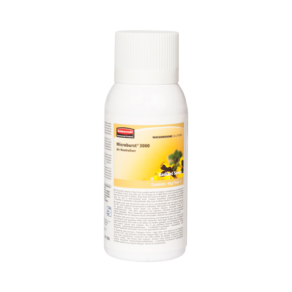 Rubbermaid Microburst 3000 Refill - 75ml - Radiant Sense - R0260040 Rubbermaid Microburst 3000 Refill - 75ml - Radiant Sense - R0260040