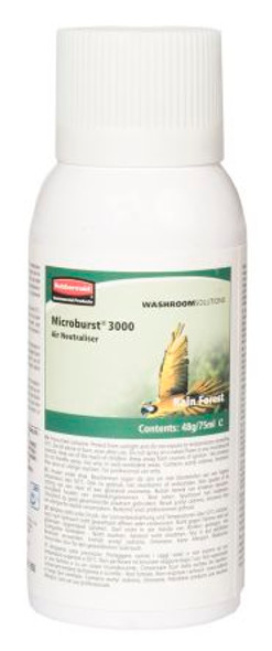 Rubbermaid Microburst 3000 Rain Forest 75ml Aerosol Rubbermaid Microburst 3000 Rain Forest 75ml Aerosol