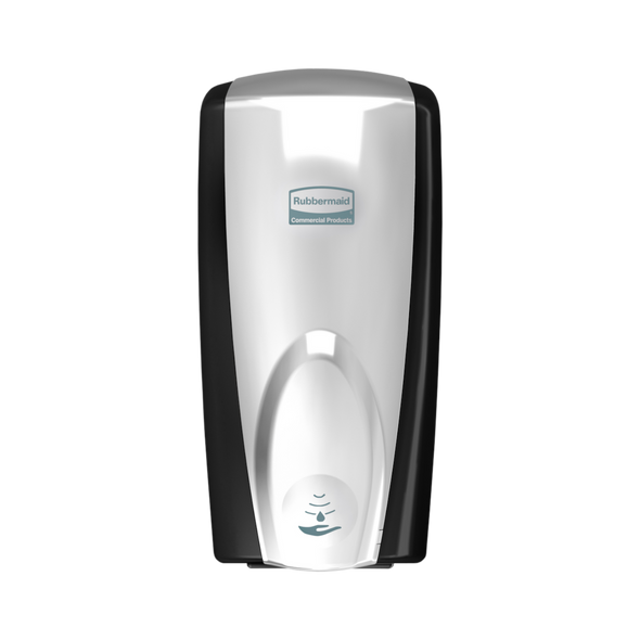 FG750411 - Rubbermaid AutoFoam Dispenser - 1100ml - Black/Chrome FG750411 - Rubbermaid AutoFoam Dispenser - 1100ml - Black/Chrome