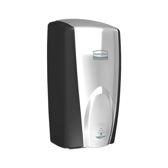 Rubbermaid AutoFoam Dispenser - 1100ml - Black/Chrome - FG750411 Rubbermaid AutoFoam Dispenser - 1100ml - Black/Chrome - FG750411