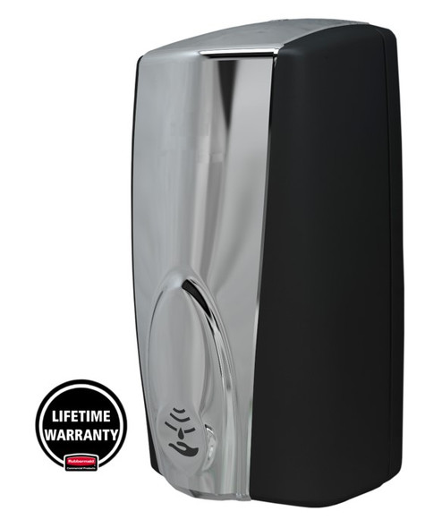 Rubbermaid 1100ml Generic Autofoam Soap Dispenser - Black/Chrome Rubbermaid 1100ml Generic Autofoam Soap Dispenser - Black/Chrome