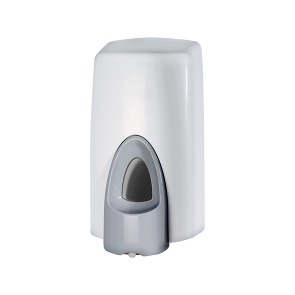 Rubbermaid Unbranded Manual Foam Soap Dispenser - 800ml - White/Grey - FG450013 Rubbermaid Unbranded Manual Foam Soap Dispenser - 800ml - White/Grey - FG450013