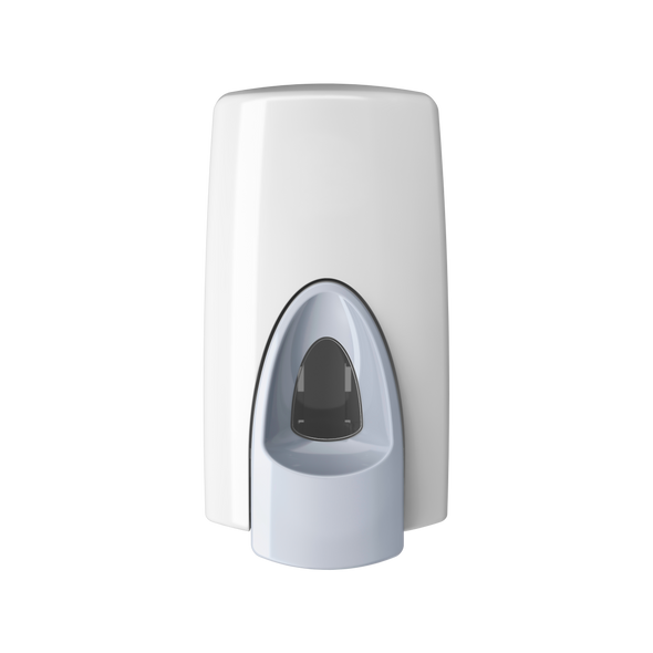 FG450013 - Rubbermaid Unbranded Manual Foam Soap Dispenser - 800ml - White/Grey FG450013 - Rubbermaid Unbranded Manual Foam Soap Dispenser - 800ml - White/Grey