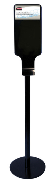 Rubbermaid Hand Hygiene Station - Black Steel Free-Standing Station -FG750824 Rubbermaid Hand Hygiene Station - Black Steel Free-Standing Station -FG750824