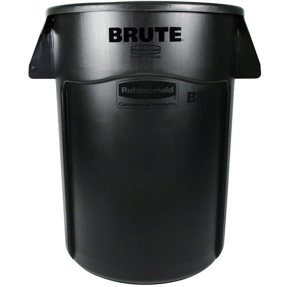 Rubbermaid Brute Container With Venting Channels 166.5 L - Black Rubbermaid Brute Container With Venting Channels 166.5 L - Black