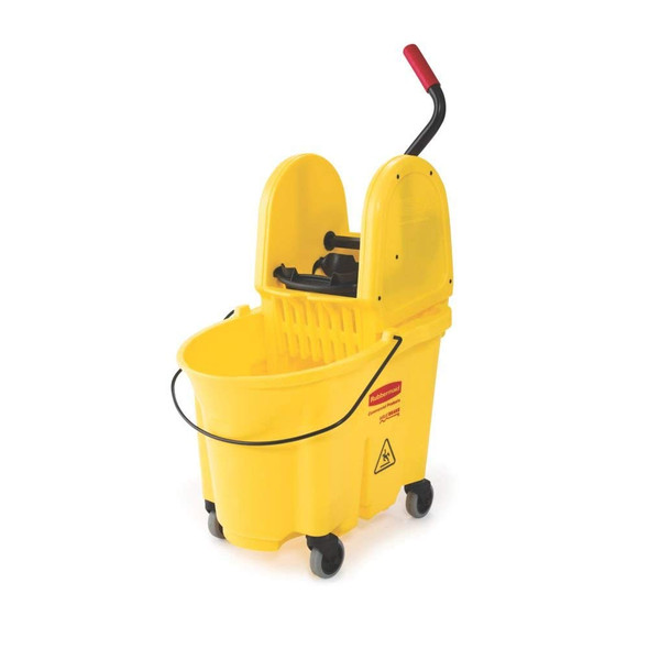 Rubbermaid Wavebrake Down Press Combo - Yellow Rubbermaid Wavebrake Down Press Combo - Yellow