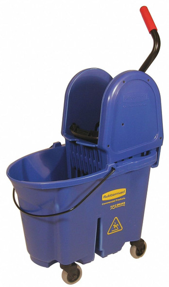 Rubbermaid Wavebrake Down Press Combo - Blue Rubbermaid Wavebrake Down Press Combo - Blue