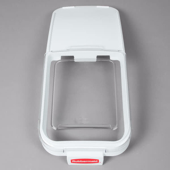 Rubbermaid Sliding Lid With 0.9 L Scoop For FG360088WHT Ingredient Bin Rubbermaid Sliding Lid With 0.9 L Scoop For FG360088WHT Ingredient Bin