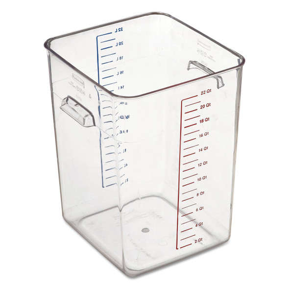 Rubbermaid Space Saving Container 20.8 L - Clear
