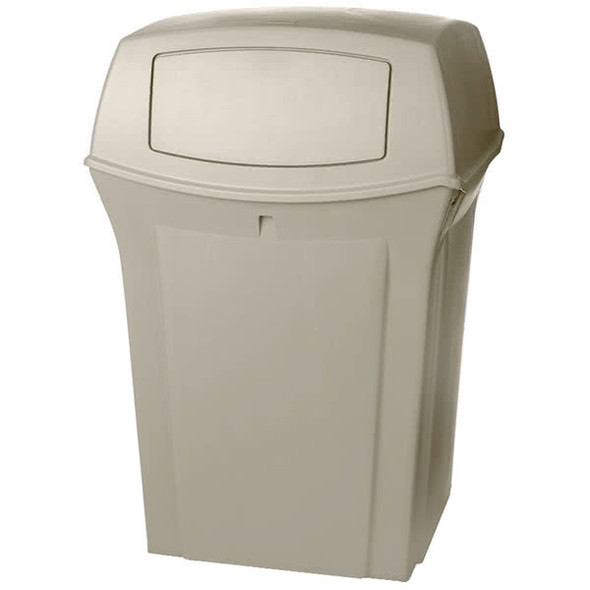 Rubbermaid Ranger Container W/2 Door Top 170.3 L - Beige Rubbermaid Ranger Container W/2 Door Top 170.3 L - Beige