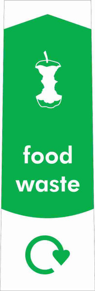 Slim Waste Stream Sticker - Food Waste Slim Waste Stream Sticker - Food Waste