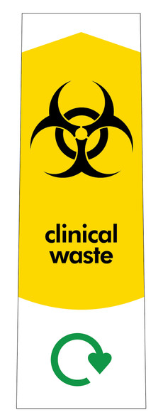 Clinical Waste Sticker Clinical Waste Sticker
