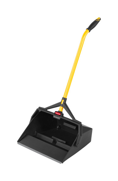 Rubbermaid Maximizer Wet/Dry Debris Pan with Hanger Bracket - Yellow Rubbermaid Maximizer Wet/Dry Debris Pan with Hanger Bracket - Yellow