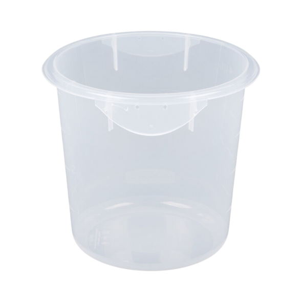 FG572124CLR - Rubbermaid Round Storage Container - 3.8 Ltr - Clear