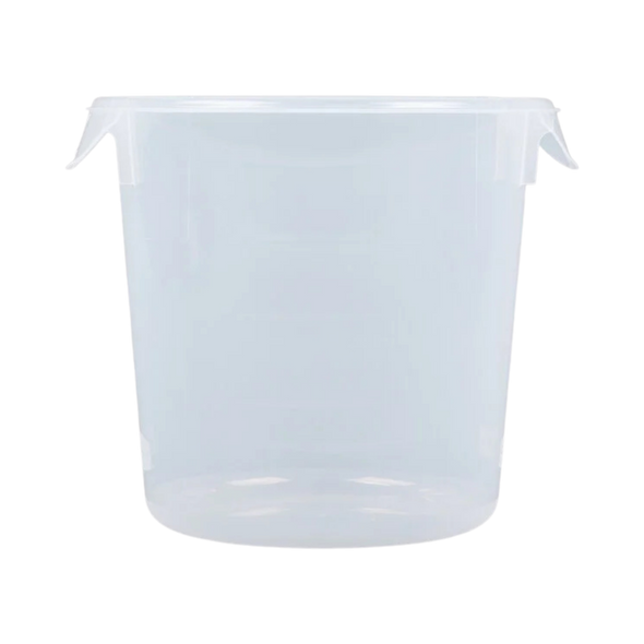Rubbermaid Round Storage Container - 3.8 Ltr - Clear - FG572124CLR