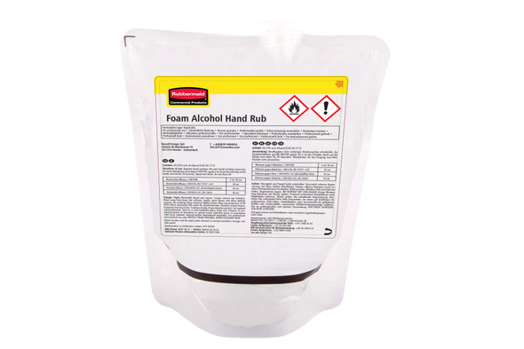 2146695 - Rubbermaid Alcohol Plus Hand Sanitiser Refill - 400ml - Fast, Effective Hand Sanitiser Capable of Killing 99.99% of Germs 2146695 - Rubbermaid Alcohol Plus Hand Sanitiser Refill - 400ml - Fast, Effective Hand Sanitiser Capable of Killing 99.99% of Germs