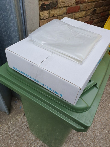 Bin Liners - 140 Ltr - Pack of 100 - Clear Bin Liners - 140 Ltr - Pack of 100 - Clear