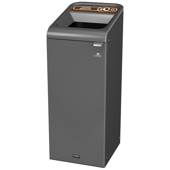2154729 - Rubbermaid Configure Container with Food Waste Label - 57 Ltr - Brown 2154729 - Rubbermaid Configure Container with Food Waste Label - 57 Ltr - Brown