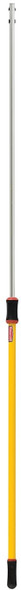 Rubbermaid HYGEN Quick Connect Extension Pole - 122cm-244cm - FGQ76500YL00 Rubbermaid HYGEN Quick Connect Extension Pole - 122cm-244cm - FGQ76500YL00