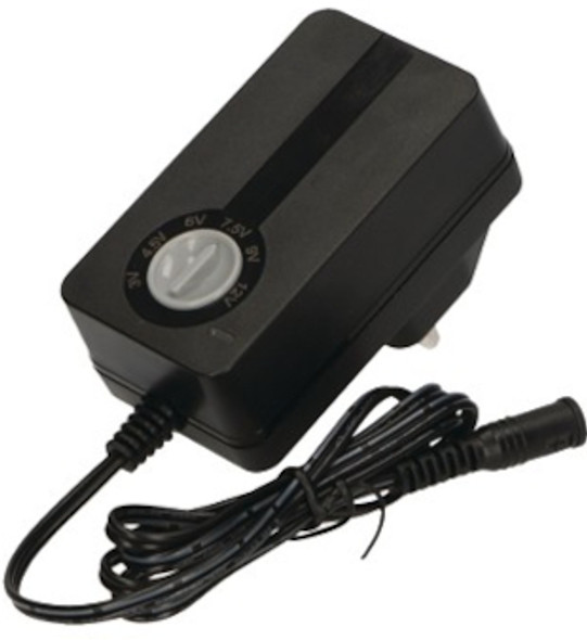 CUA0312A - Universal AC Power Adaptor with Interchangeable Connectors - 3 - 12V - 2.2A/24W