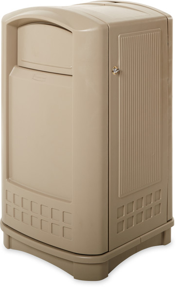Rubbermaid Landmark Waste Container - 189 Ltr - Beige - FG396400BEIG Rubbermaid Landmark Waste Container - 189 Ltr - Beige - FG396400BEIG