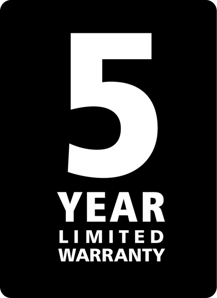 Rubbermaid's 5-Year Warranty Mark Rubbermaid's 5-Year Warranty Mark