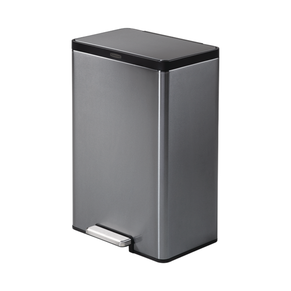 Rubbermaid Elite Pedal Bin - 45 Ltr - Stainless Steel - 2112520 Rubbermaid Elite Pedal Bin - 45 Ltr - Stainless Steel - 2112520