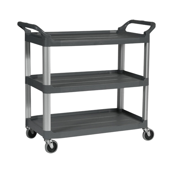 Rubbermaid X-Tra Cart Open - Grey - FG409100GRAY