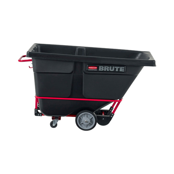 Rubbermaid FG130600BLA - BRUTE Heavy-Duty Tilt Truck with DuraTilt Frame - 0.4 Cubic Metres