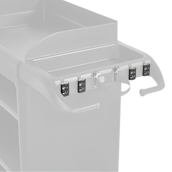 Rubbermaid Stick Tool Holder for Housekeeping Carts - 2202589