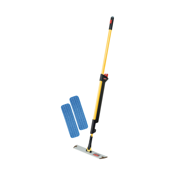 Rubbermaid HYGEN PULSE Mop with 2 HYGEN Microfibre Mop Pads - R050669 Rubbermaid HYGEN PULSE Mop with 2 HYGEN Microfibre Mop Pads - R050669
