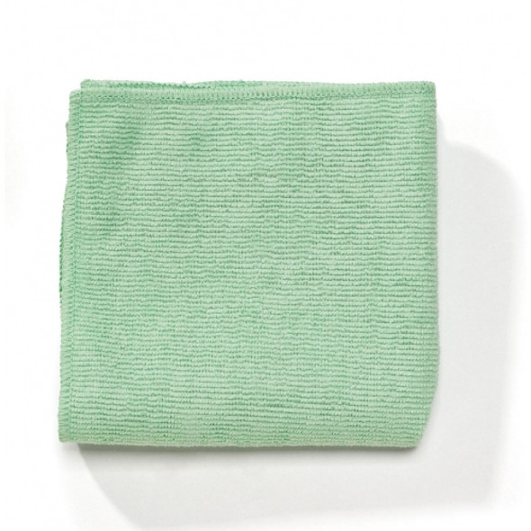 Rubbermaid Light Commercial Microfibre Cloth - 40 x 40cm - Green - 1820582 Rubbermaid Light Commercial Microfibre Cloth - 40 x 40cm - Green - 1820582