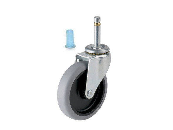 Rubbermaid Swivel Caster fits Utility Cart - Rubbermaid FG3424L60000 Rubbermaid Swivel Caster fits Utility Cart - Rubbermaid FG3424L60000