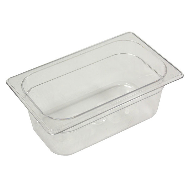 Rubbermaid Gastronorm Food Pan 1/4 100 mm Rubbermaid Gastronorm Food Pan 1/4 100 mm
