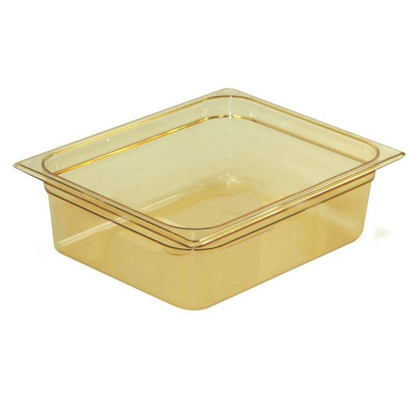 Rubbermaid Gastronorm Food Pan 1/2 100 mm - Amber Rubbermaid Gastronorm Food Pan 1/2 100 mm - Amber