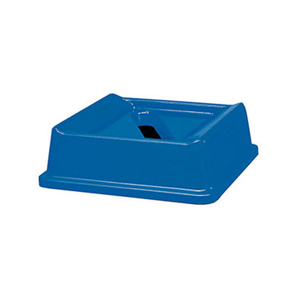 Rubbermaid Paper Recycling Top fits Styleline Series - Blue Rubbermaid Paper Recycling Top fits Styleline Series - Blue