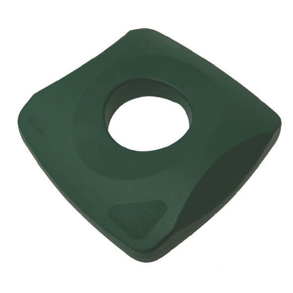 Rubbermaid Bottle / Can Recycling Top - Green Rubbermaid Bottle / Can Recycling Top - Green