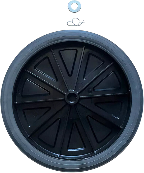 FG9W71L2BLA-S - Rubbermaid Mega BRUTE Castor - 30.48cm FG9W71L2BLA-S - Rubbermaid Mega BRUTE Castor - 30.48cm