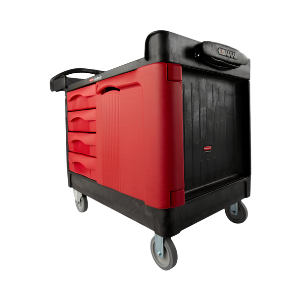 FG453388BLA - Rubbermaid TradeMaster with 4 Locking Drawers & Lockable Cabinet