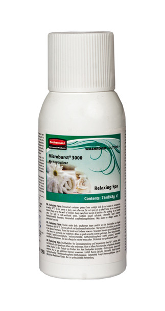 Rubbermaid Microburst 3000 Relaxing Spa 75ml  Aerosol Rubbermaid Microburst 3000 Relaxing Spa 75ml  Aerosol