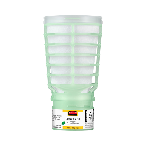 Rubbermaid CirculAir 90 Passive Air Care Refill – Crystal Breeze - R402304E