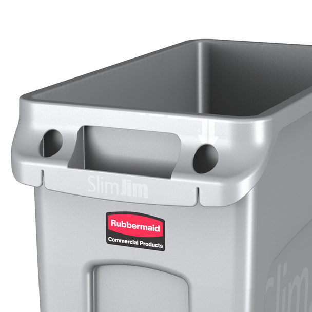 Close-Up Showing Slim Jim Hand Detail with Integrated Bag Cinches